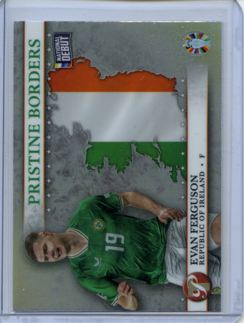 2023-24 Topps Pristine Road To Euro Evan Ferguson Pristine Borders