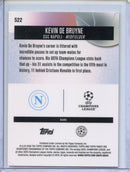 2025-26 Topps Finest UEFA Kevin De Bruyne
