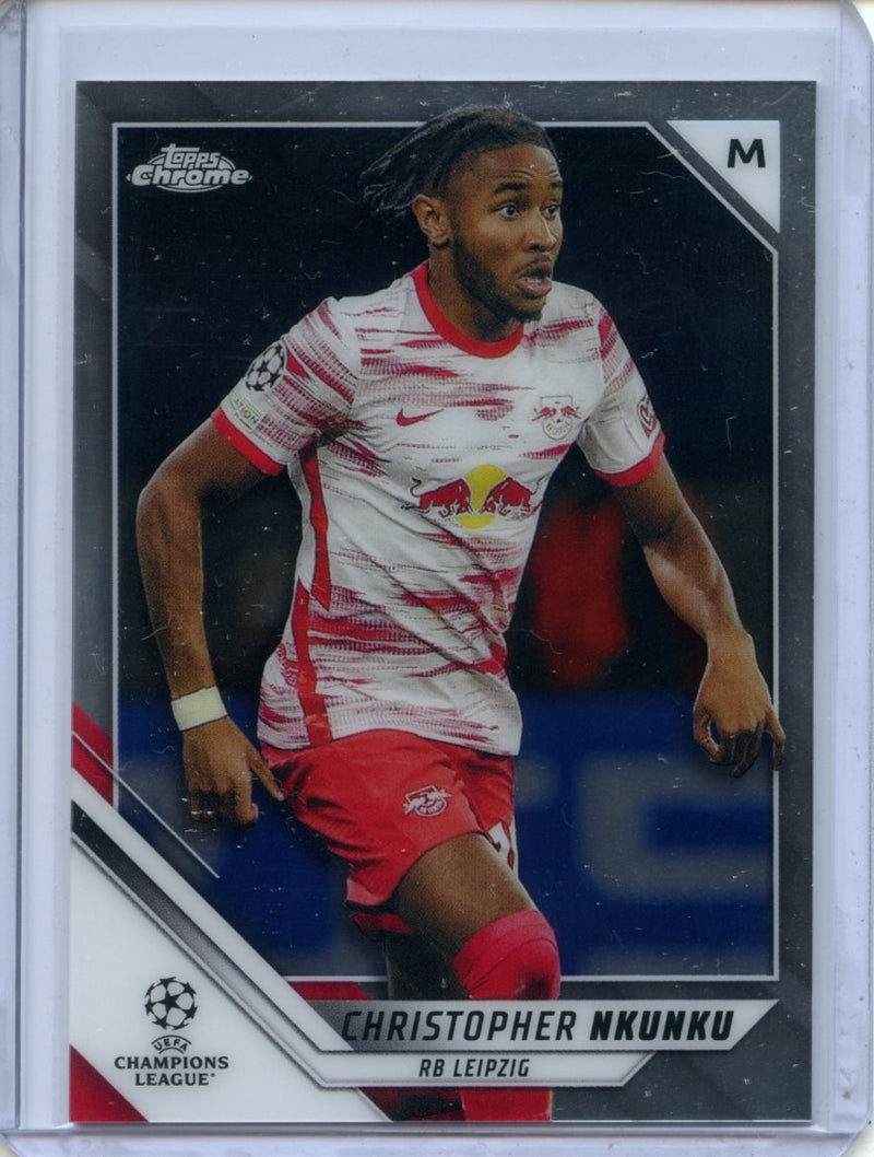 2021-22 Topps Chrome UEFA CL Christopher Nkunku