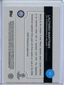 2024-25 Topps Chrome UEFA Club Comps Lautaro Martínez Speckle