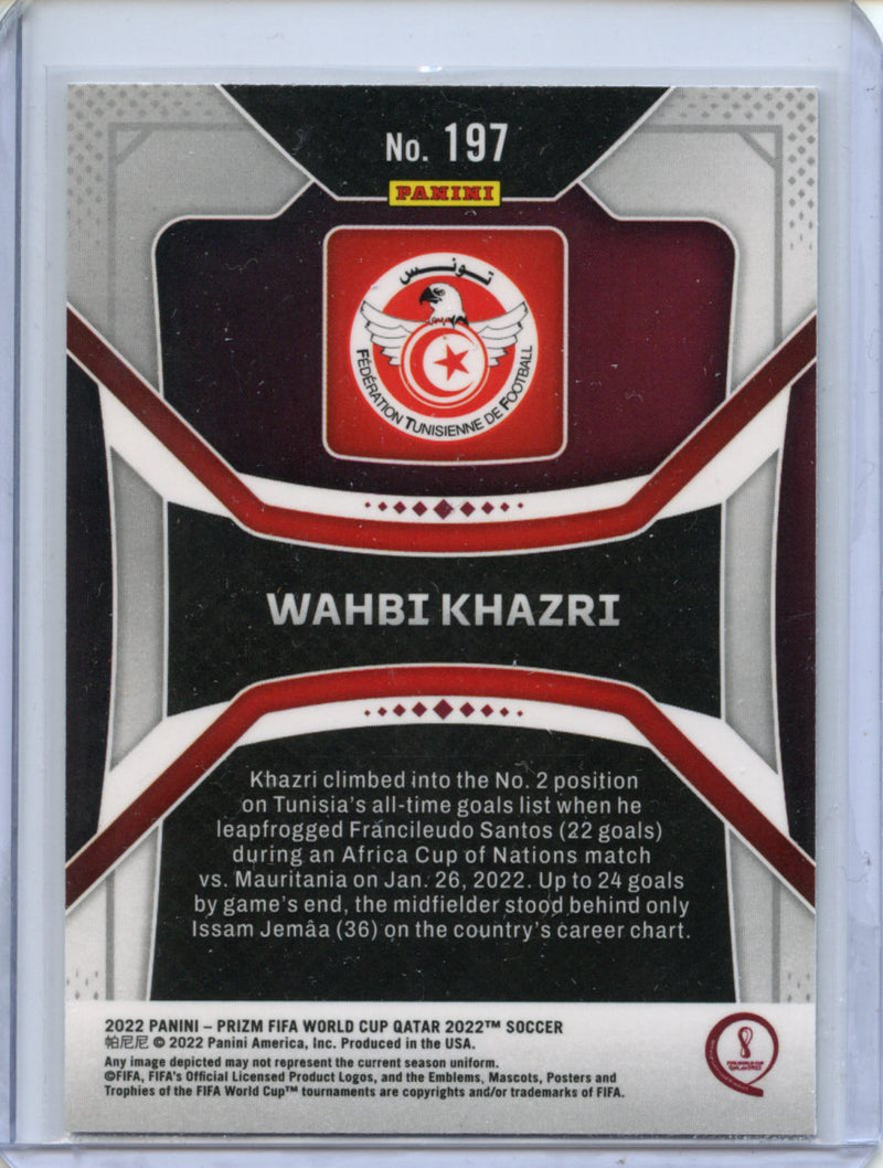 2022 Panini Prizm FIFA World Cup Qatar Wahbi Khazri