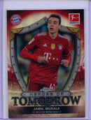 2021-22 Topps Chrome Bundesliga Soccer Jamal Musiala Heroes Of Tomorrow
