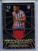 2024-25 Obsidian Soccer Samuel Lino Atomic Material Electric Etch Orange 22/99