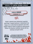 2023-24 Topps Pristine Road To Euro Fabian Rieder Fresh Faces
