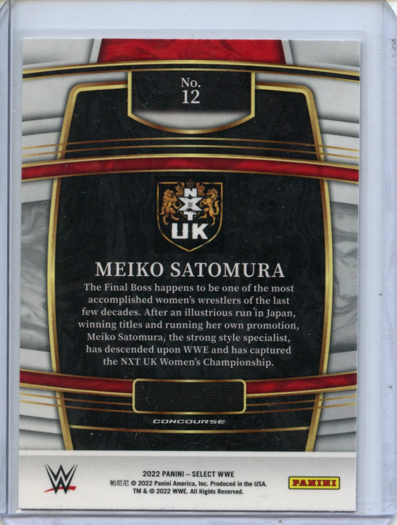 2022 Panini Select WWE Meiko Satomura Concourse