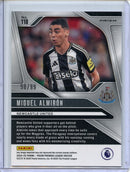 2024-25 Panini Prizm Premier League Miguel Almiron Blue Breakaway 90/99