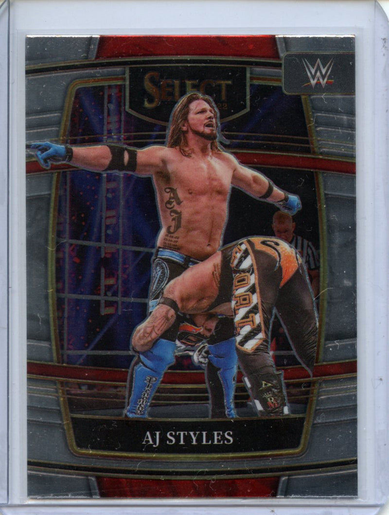 2022 Panini Select WWE Aj Styles Concourse