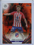 2023-24 Topps UEFA CC Pablo Barrios Inferno Foil