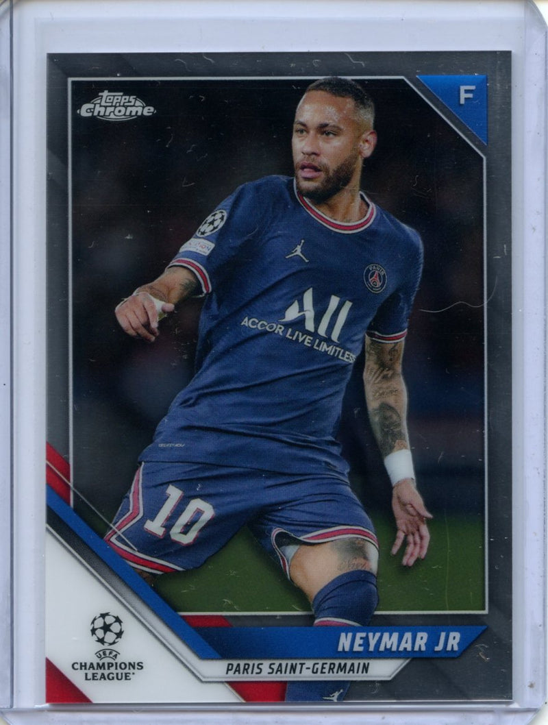 2021-22 Topps Chrome UEFA CL Neymar