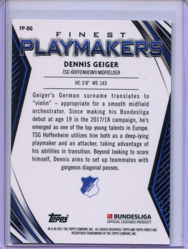 2020-21 Finest Bundesliga Dennis Geiger Finest Playmaker