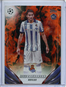 2023-24 Topps UEFA CC Arsen Zakharyan Inferno Foil