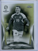 2024 Topps Chrome UEFA Euro Jonas Wind Black & White Refractor 59/125