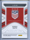 2023-24 Panini Immaculate Sophia Smith Elegant Ink Silver 30/49