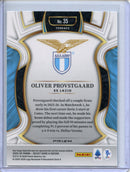2025-26 Panini Select Serie A Oliver Provstgaard Terrace Teal Checker