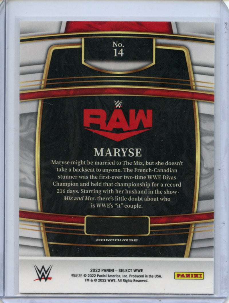 2022 Panini Select WWE Maryse Concourse