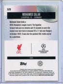 2025-26 Topps Finest UEFA Mohamed Salah