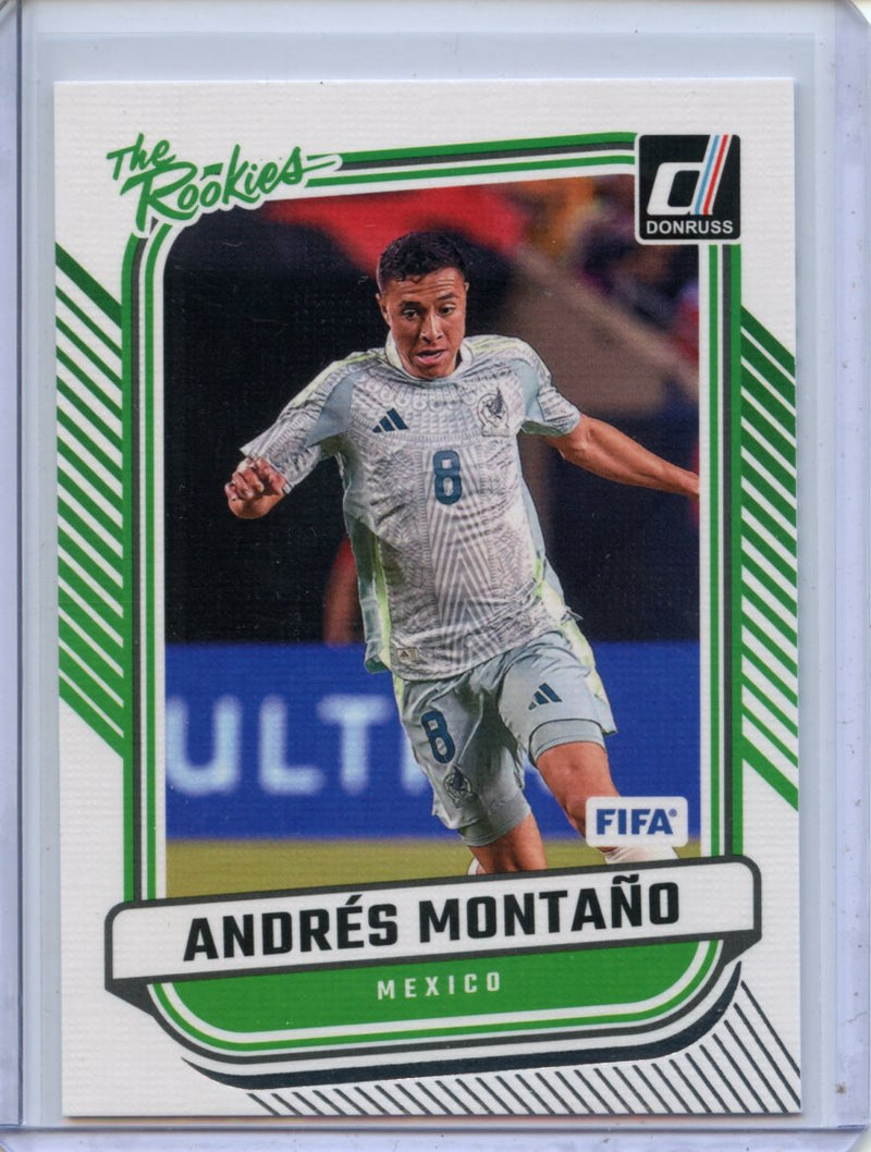 2024-25 Donruss Andres Montano The Rookies Silver