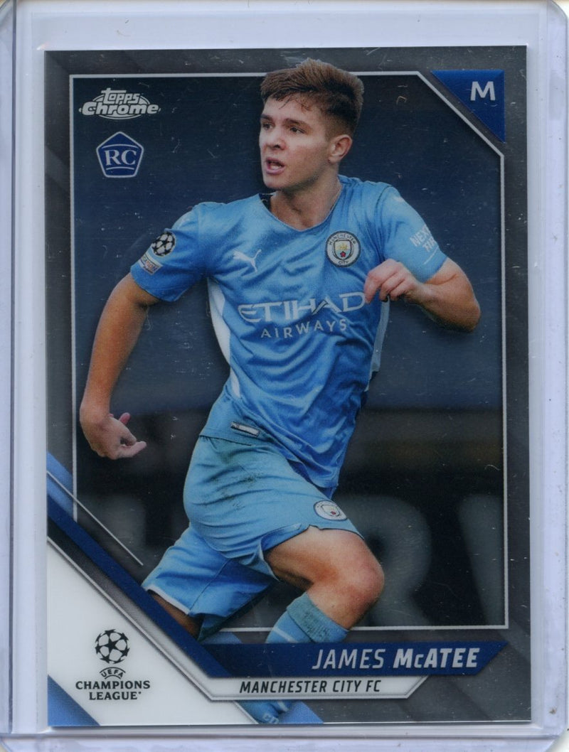 2021-22 Topps Chrome UEFA CL James Mcatee
