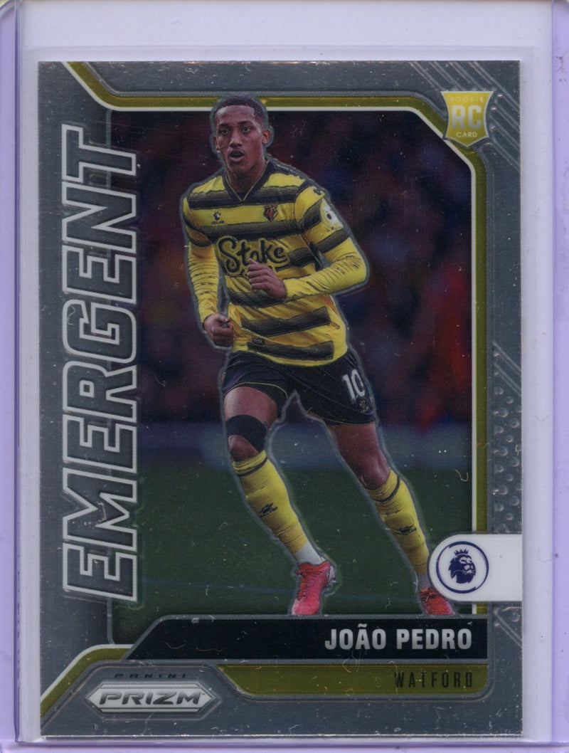 2021-22 Panini Prizm Premier League Joao Pedro Emergent