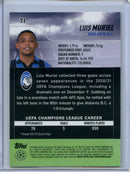 2021-22 Topps Stadium Club Chrome UEFA Champions League Luis Muriel