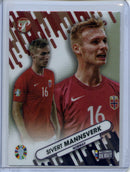 2023-24 Topps Pristine Road To Euro Sivert Mannsverk Fresh Faces