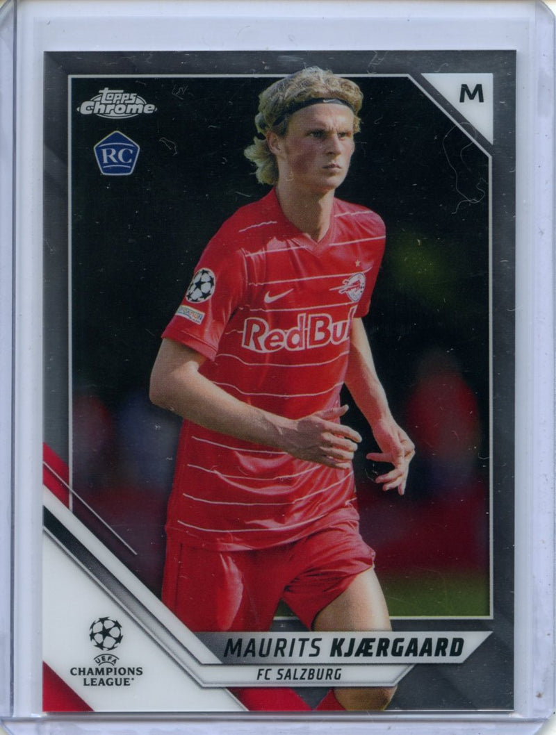 2021-22 Topps Chrome UEFA CL Maurits Kjaergaard