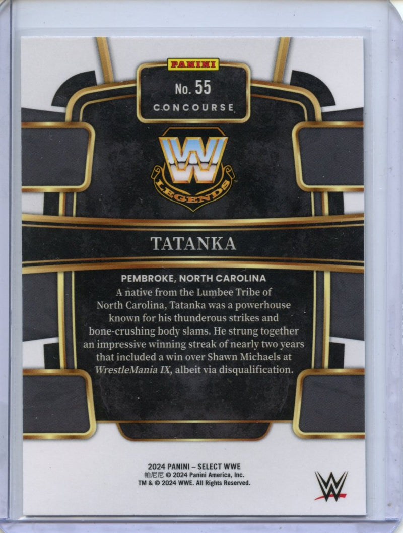 2024 Panini Select WWE Tatanka Concourse