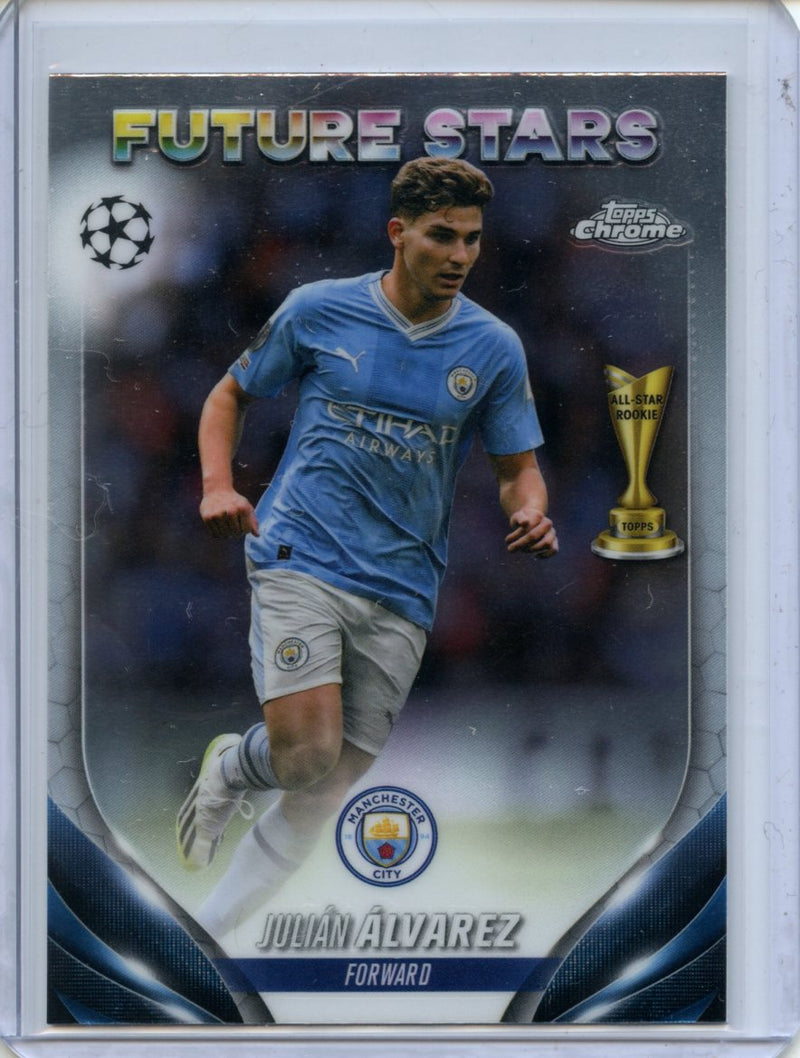 2023-24 Topps Chrome UEFA Julian Alvarez