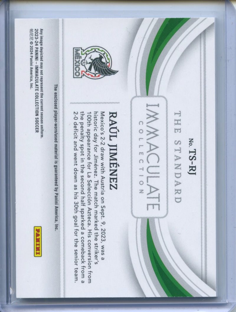 2023-24 Panini Immaculate Raul Jimenez The Standard Silver 24/49