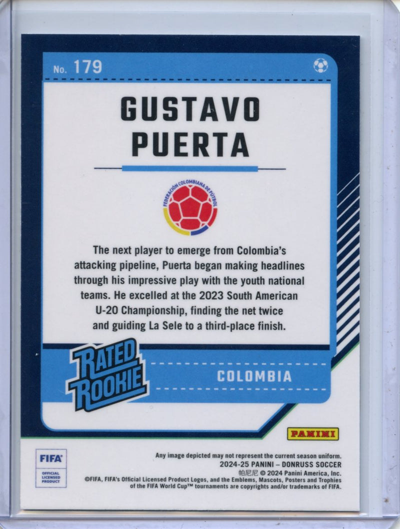 2024-25 Donruss Gustavo Puerta Optic