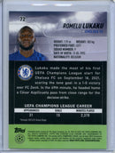 2021-22 Topps Stadium Club Chrome UEFA Champions League Romelu Lukaku