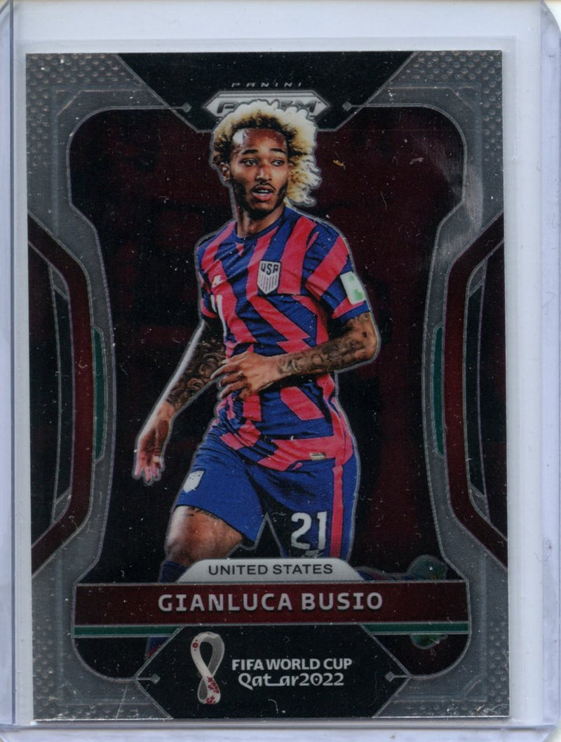 2022 Panini Prizm FIFA World Cup Qatar Gianluca Busio