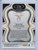 2025-26 Panini Select Serie A Matteo Cancellieri Mezzanine Teal Checker