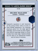 2023-24 Topps Pristine Road To Euro Erling Haaland Inevitable