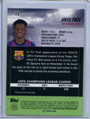 2021-22 Topps Stadium Club Chrome UEFA Champions League Ansu Fati