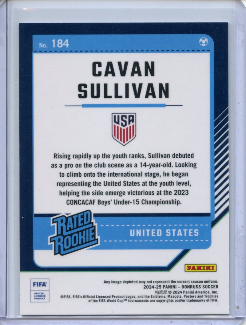 2024-25 Donruss Cavan Sullivan Optic