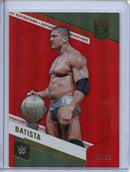 2023 Panini Donruss Elite WWE Batista Aspirations Red 45/53