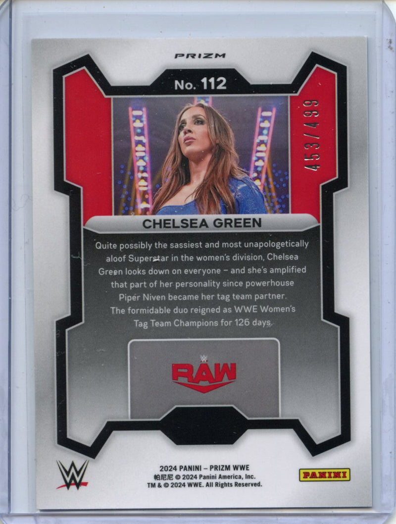 2024 Prizm WWE Chelsea Green Pulsar Prizm 453/499