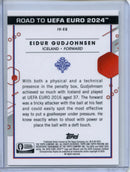 2023-24 Topps Pristine Road To Euro Eidur Gudjohnsen Inevitable