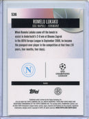 2025-26 Topps Finest UEFA Romelu Lukaku