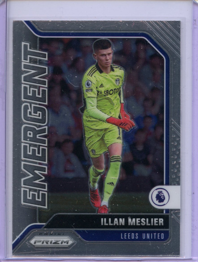 2021-22 Panini Prizm Premier League Illan Meslier Emergent