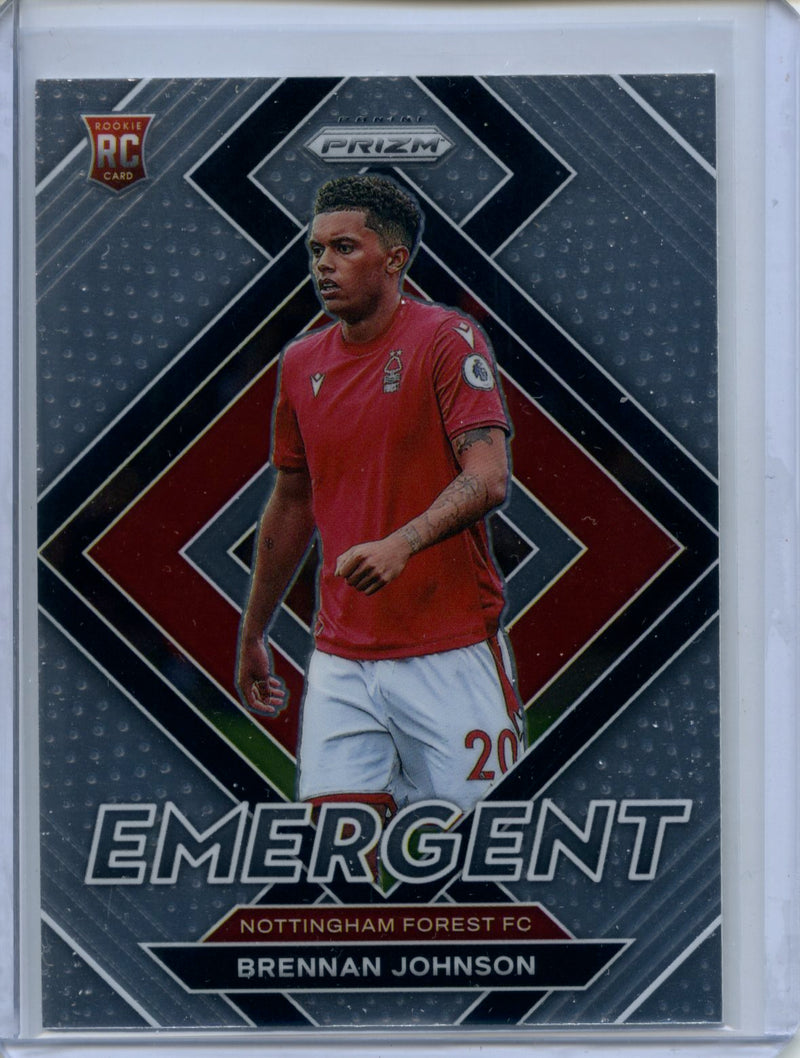 2022-23 Panini Prizm Premier League Brennan Johnson Emergent