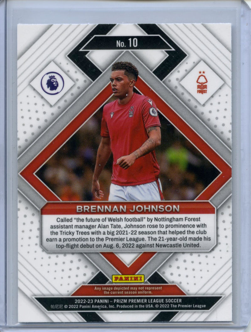 2022-23 Panini Prizm Premier League Brennan Johnson Emergent