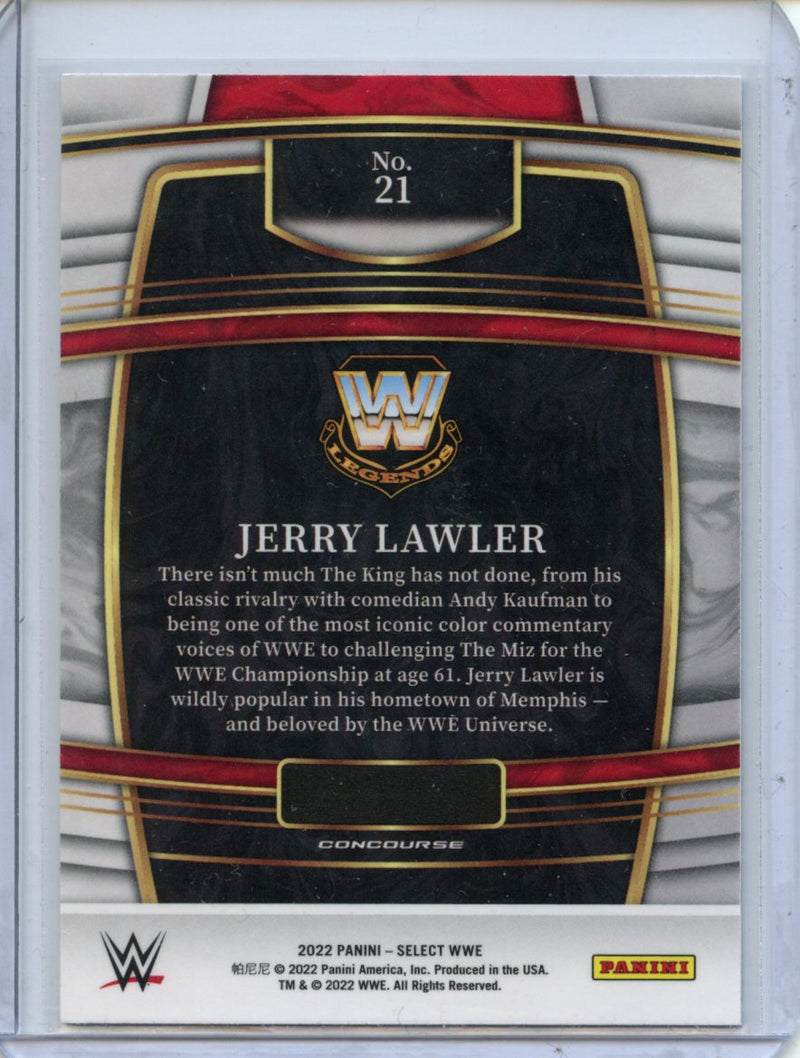 2022 Panini Select WWE Jerry Lawler Concourse