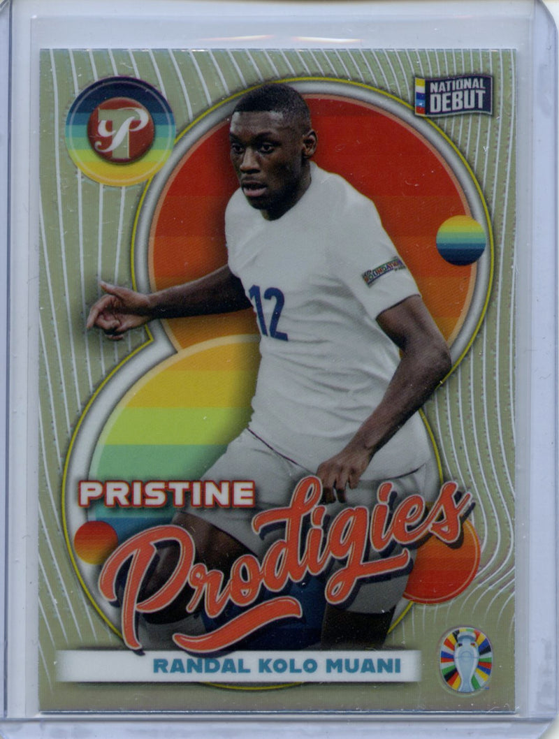 2023-24 Topps Pristine Road To Euro Randal Kolo Muani Pristine Prodigies