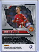 2024-25 Panini Prizm Premier League Rasmus Hojlund Black and White Checker