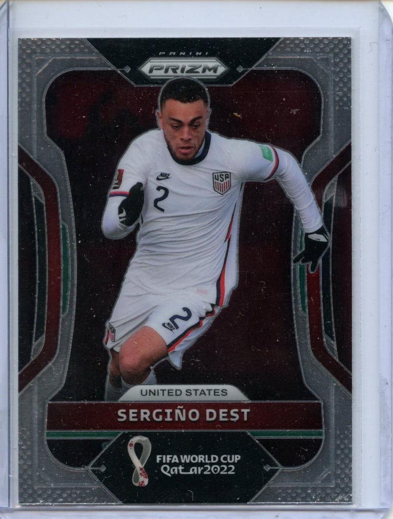 2022 Panini Prizm FIFA World Cup Qatar Sergino Dest