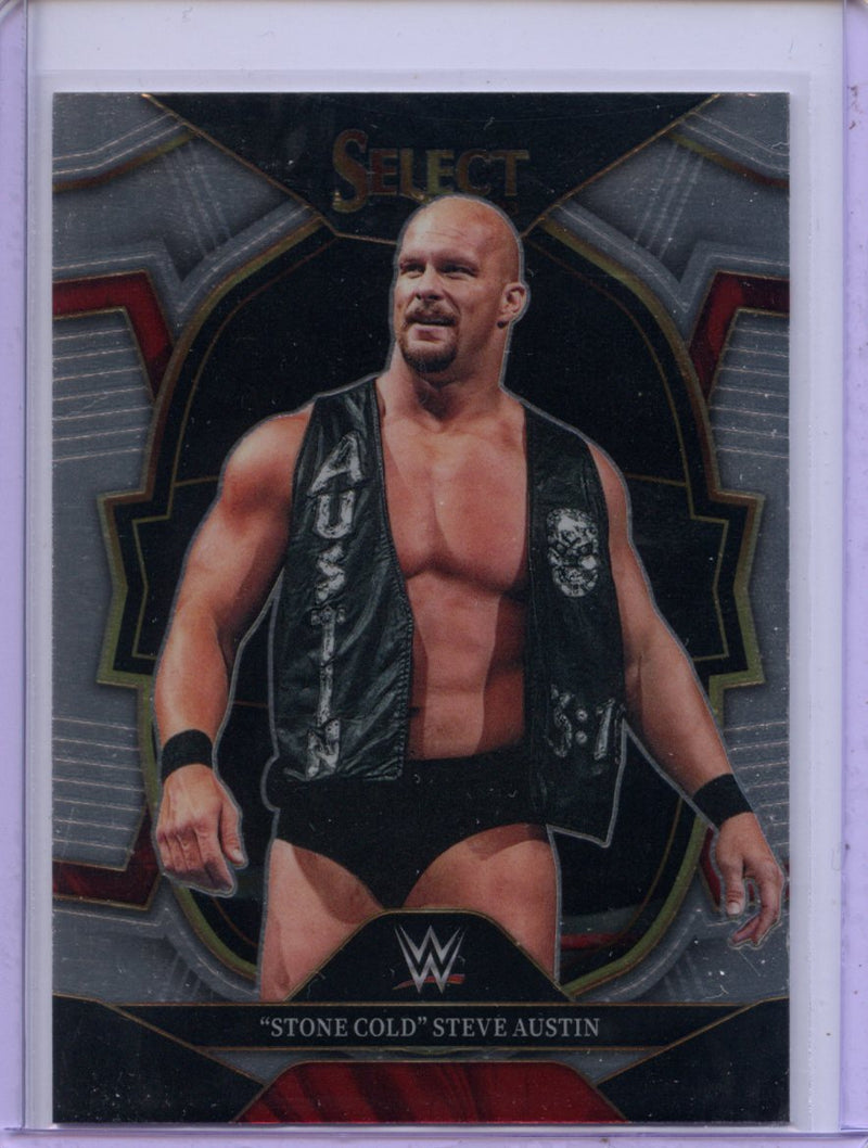 2023 Panini Select WWE "Stone Cold" Steve Austin Concourse