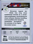 2024 Topps Chrome UEFA Euro Jan Oblak Green RayWave