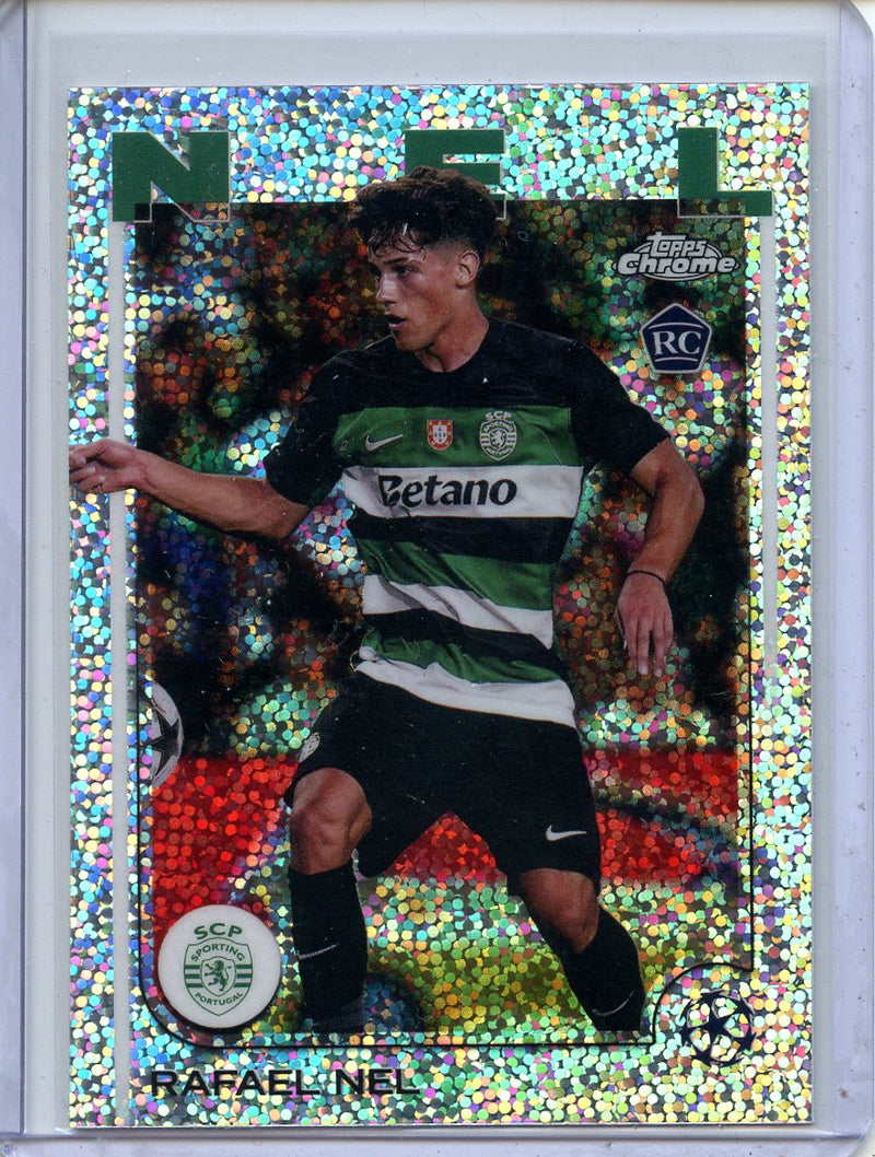2024-25 Topps Chrome UEFA Club Comps Rafael Nel Speckle
